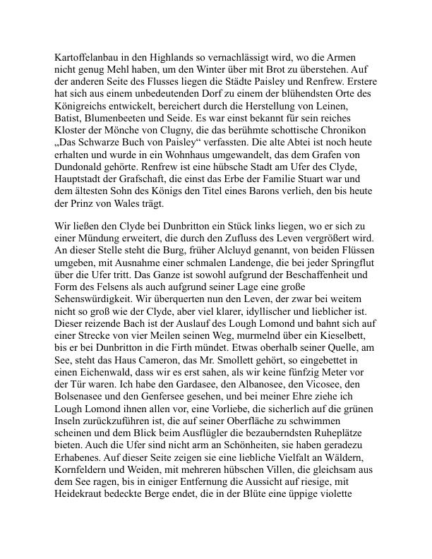 Die Expedition von Humphry Clinker - T. Smollett (The Expedition of Humphry Clinker - Deutsch) - Image 2
