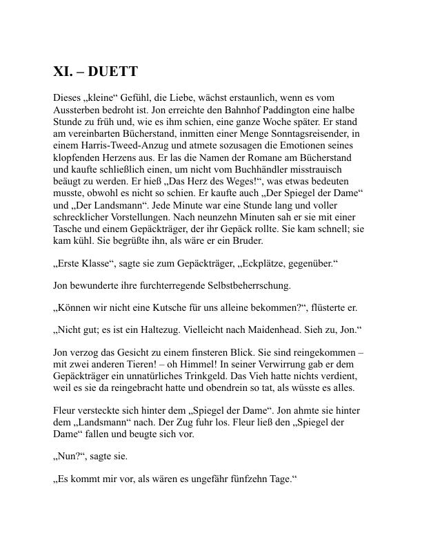 Die Forsyte-Saga, Band III. - John Galsworthy (The Forsyte Saga, Volume III. - Deutsch) - Image 2