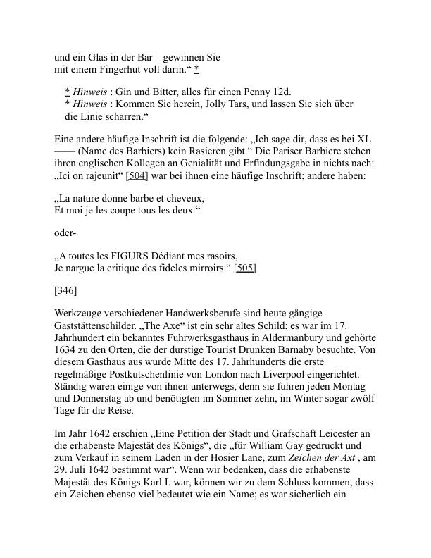 Die Geschichte der Schilder, von den Anfängen bis zur Gegenwart - John Camden Hotten and Jacob Larwood (The History of Signboards, from the Earliest times to the Present Day - Deutsch) - Image 2