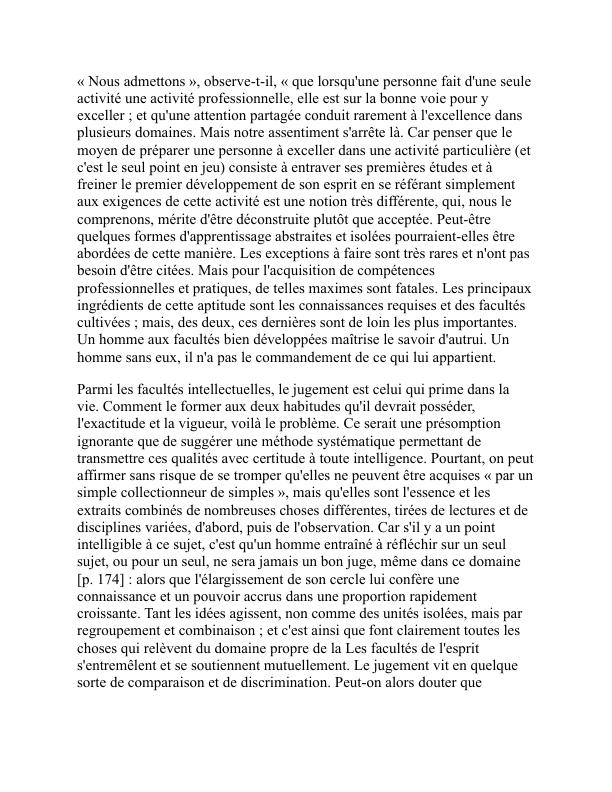 L'idée d'une université définie et illustrée - John Henry Newman (The Idea of a University Defined and Illustrated - Francais) - Image 2