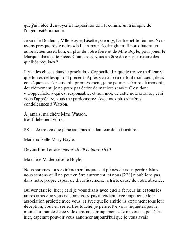 Lettres de Charles Dickens. Vol. 1, 1833-1856 - Charles Dickens (The Letters of Charles Dickens. Vol. 1, 1833-1856 - Francais) - Image 2