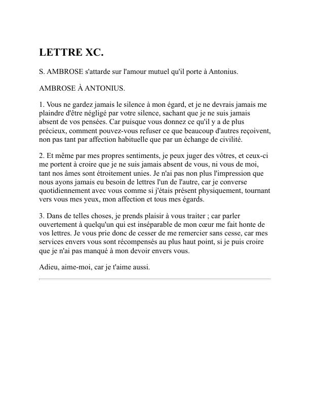 Les Lettres de saint Ambroise, évêque de Milan - Bishop of Milan Saint Ambrose (The Letters of S. Ambrose, Bishop of Milan - Francais) - Image 2