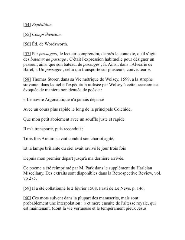 La vie du cardinal Wolsey - George Cavendish (The Life of Cardinal Wolsey - Francais) - Image 2