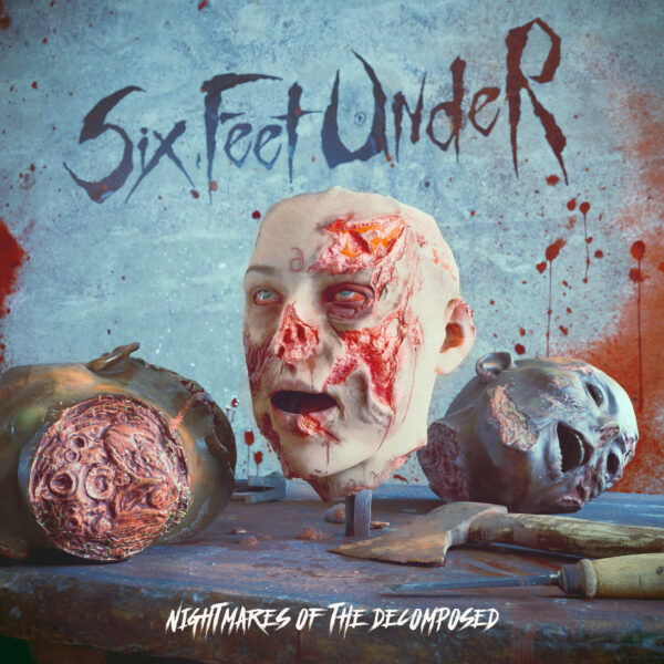 Six Feet Under - Nightmares of the Decomposed, Limited Dark Viole(n)t Marbled Vinyl, 500 Copies