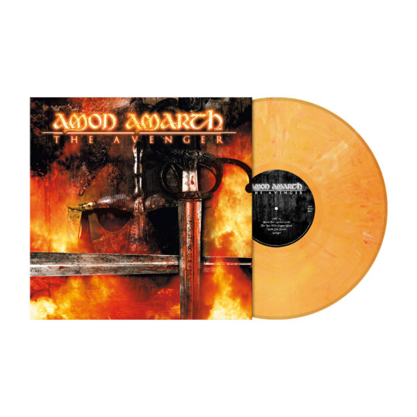 Amon Amarth - The Avenger pastel orange vinyl