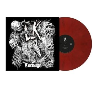 LIK - Carnage, red black marbled vinyl