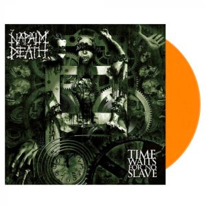 Napalm Death -Time waits for no slave orange vinyl