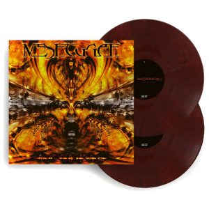 Meshuggah - Nothing, Red black marbled vinyl