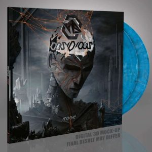 Obsidious - Iconic, blue white black marbled vinyl