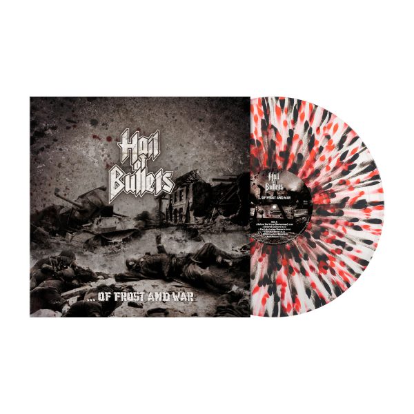 Hail of bullet - of frost and war, splatter vinyl