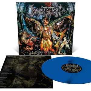 Incantation - Diabolical Conquest, Aqua Blue Vinyl