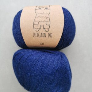 Luxgarn Fine Mørkeblå