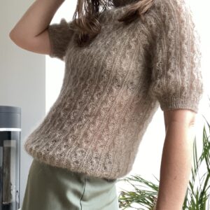 Golden Harvest Blouse uden pallietter Strikkekit