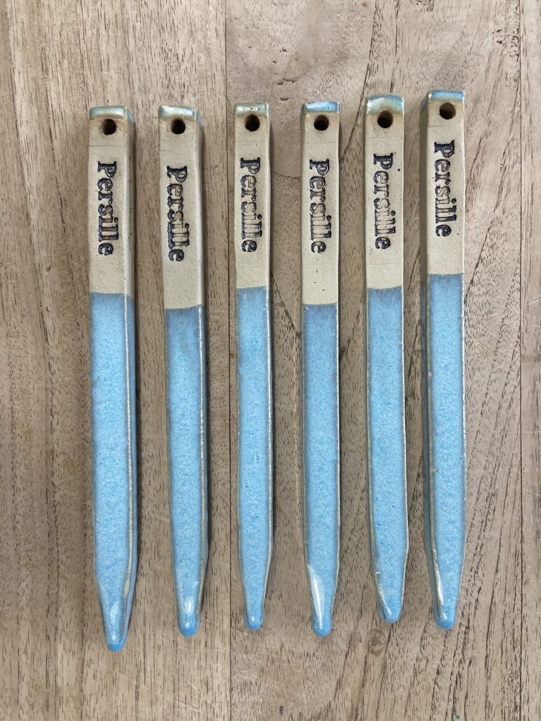 Persille keramik skilt