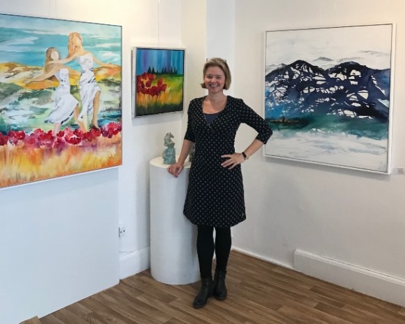 Kunstner Mette Hansgaard. om Mette