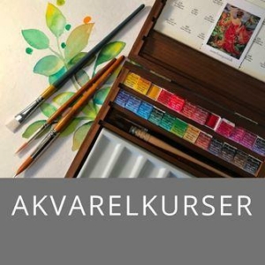 Akvarelkursus ved Mette Hansgaard