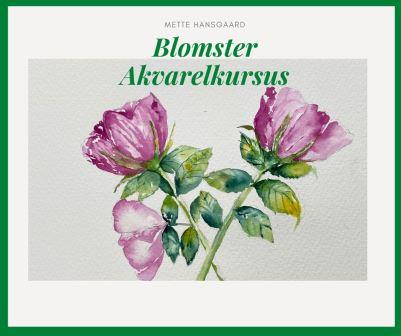 Akvarelkurser-blomster