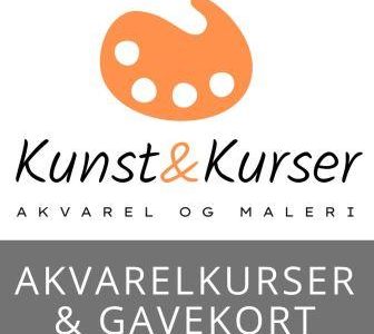 Akvarelkurser & Kreative kurser & Gavekort