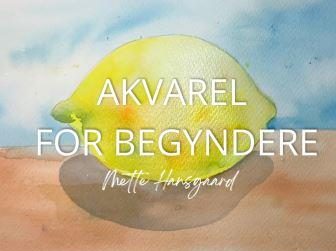 akvarelkurser ved Mette
