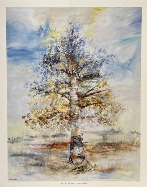 Plakat Livets træ - Mette Hansgaard
