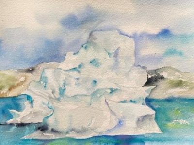 isbjerg-akvarell-groenland