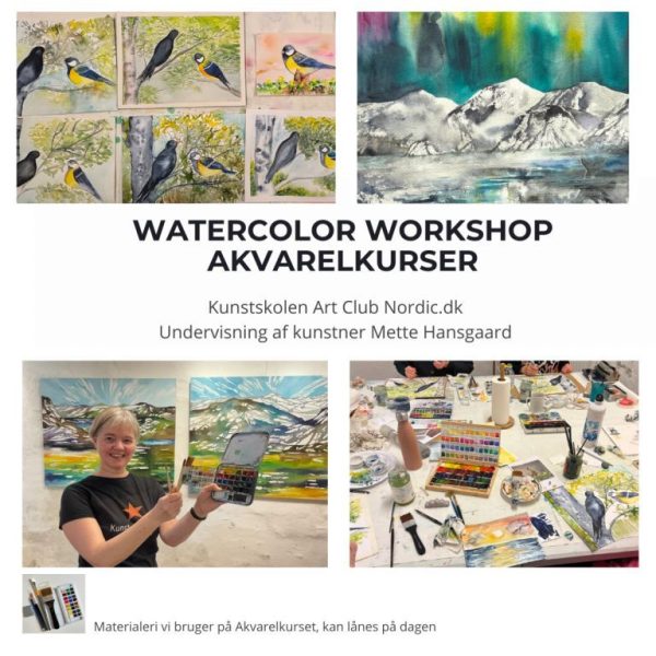 Akvarelkurser-workshops