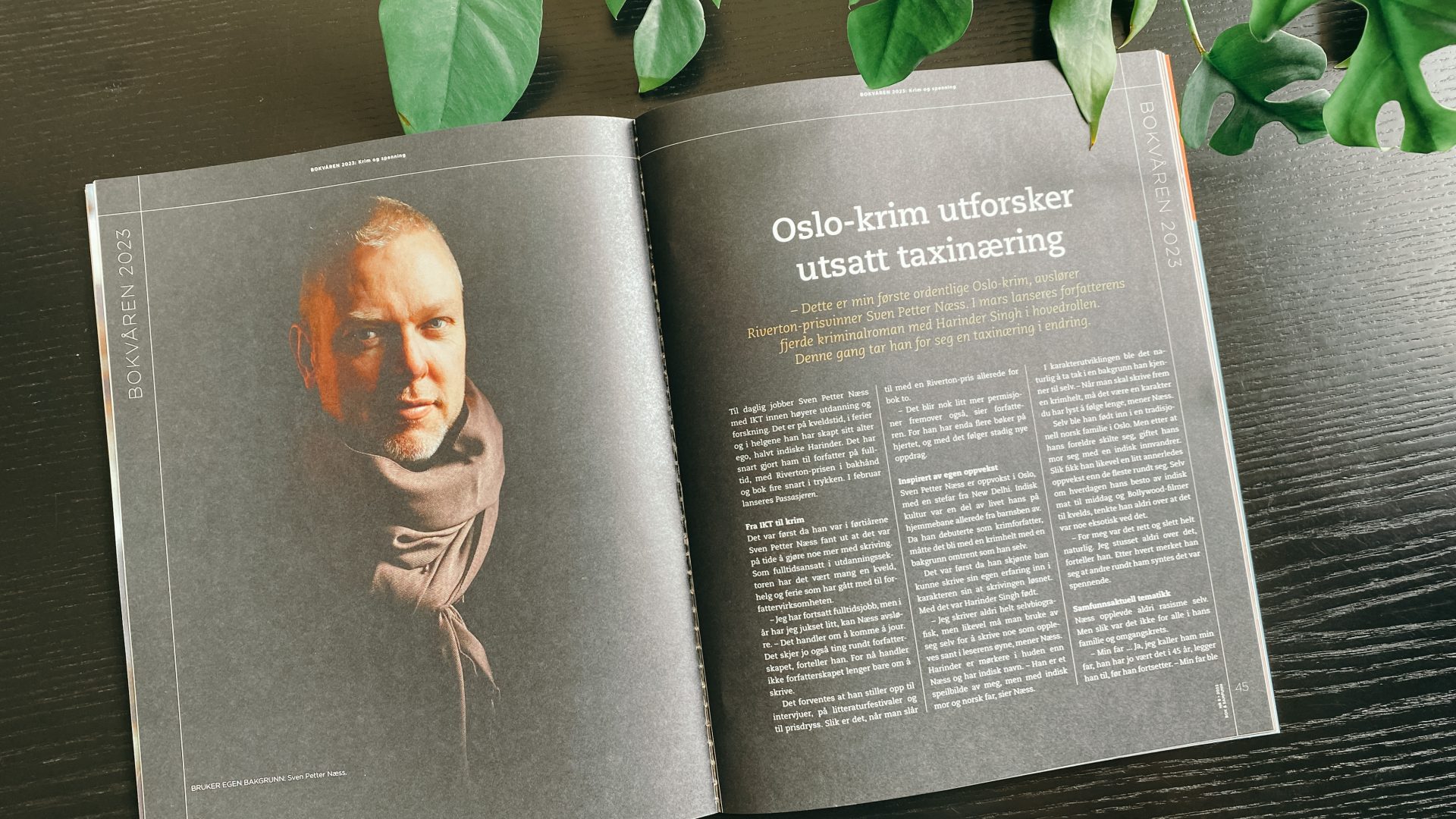 Intervju med Sven Petter Næss for Bok & samfunn / Bok365