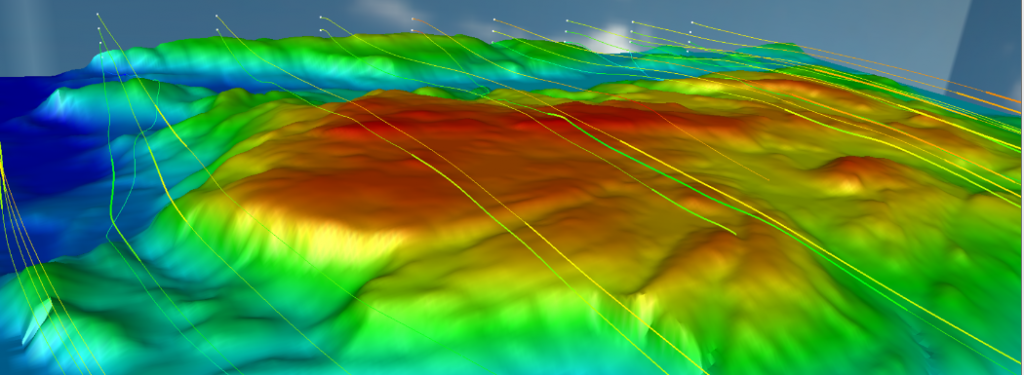 CFD modelling in extremely complex terrain