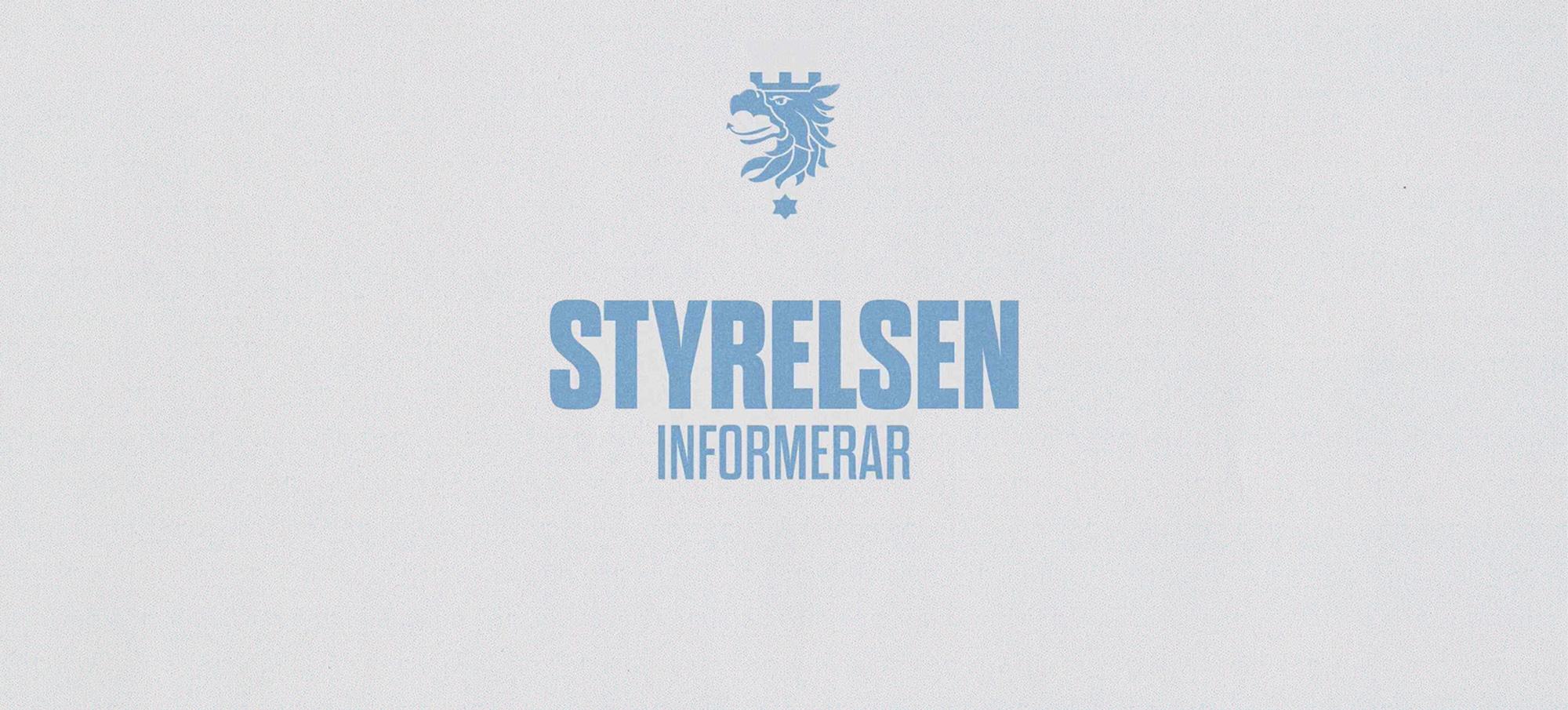 Styrelsen informerar augusti-december 2025