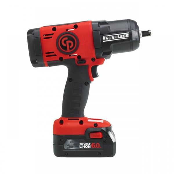 CHICAGO PNEUMATIC CP8849 1/2" 20V BATTERIDRIVEN MUTTERDRAGARE 2X4.0AH - Bild 4