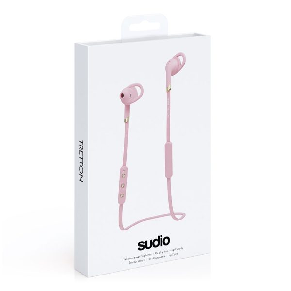 SUDIO TRETTON - Hörlur+Mic Sport Rosa - Bild 4