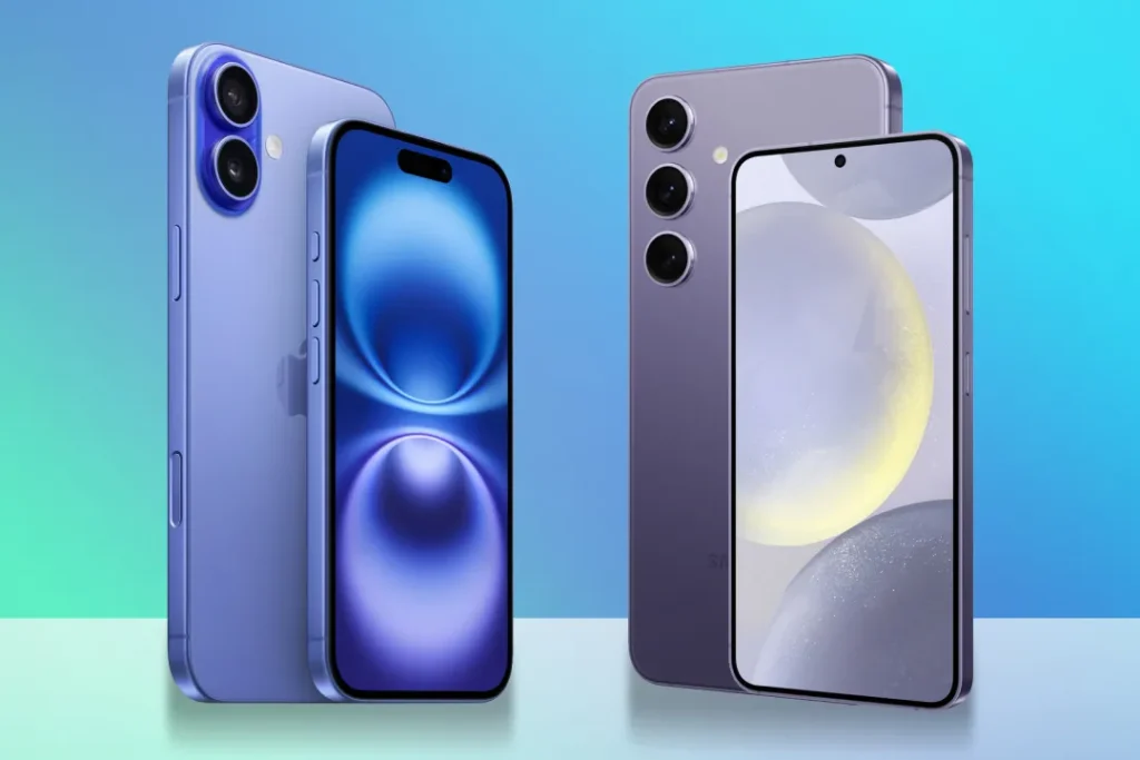 Apple-iPhone-16-and-Plus-vs-Samsung-galaxy-S24-and-Plus