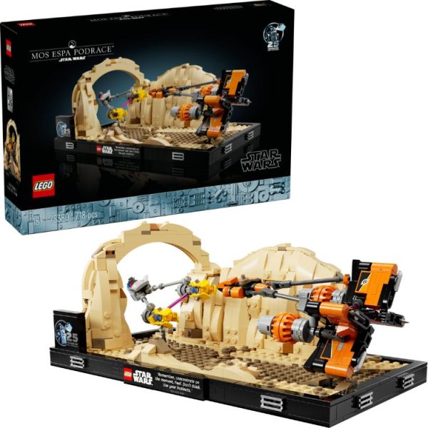 LEGO Star Wars 75380 Boonta Eve Podrace Diorama