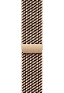 Apple 46mm Milanese Loop S/M guld