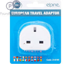 Elpine European Travel Adapter