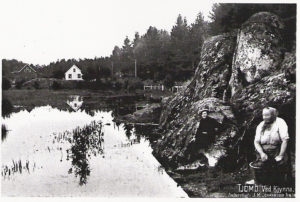 Kjynna, klesvask, Olava Johansdatter f.28.02.1861