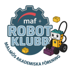 Robot Klubb Logo, Malmö acacdemiska förening