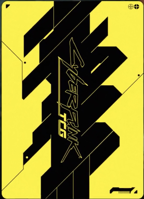 Cyberpunk tcg cardback