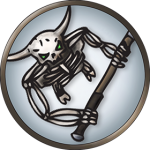 Minotaur skeleton