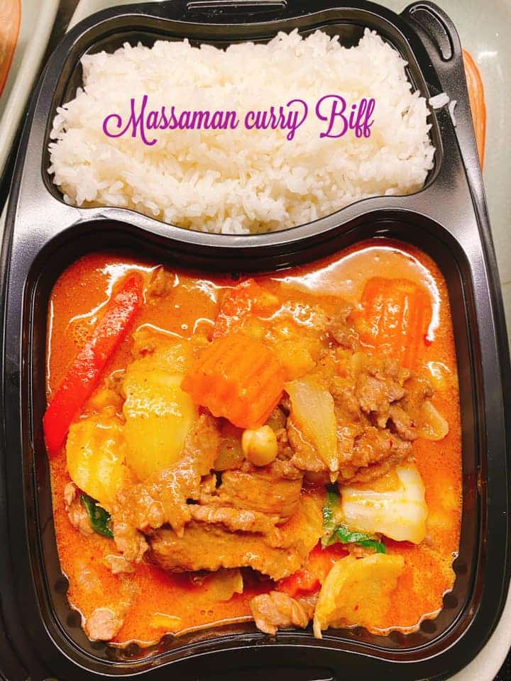 Massaman curry biff