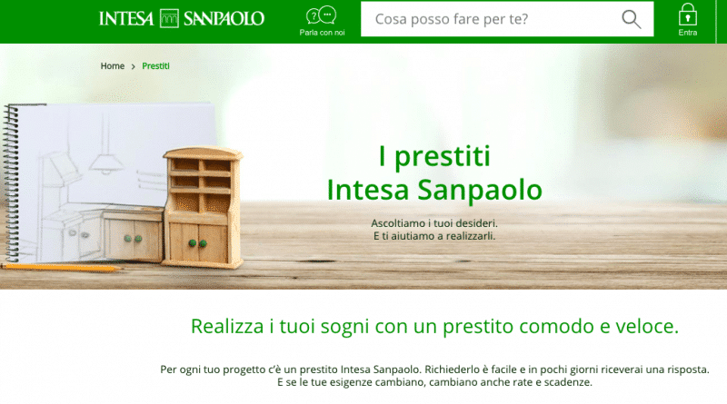 Prestiti Intesa Sanpaolo: recensioni ed opinioni - Migliorprestito.org