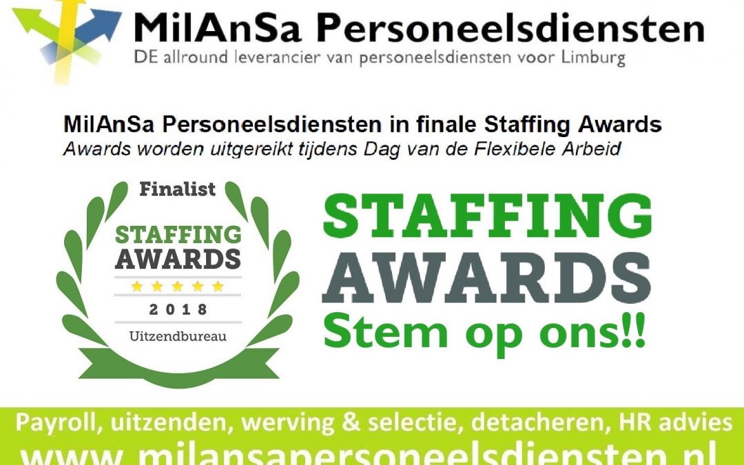 Staffing Awards!