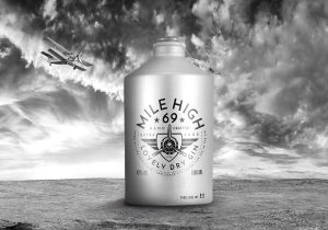 1000ml Mile High Flasche