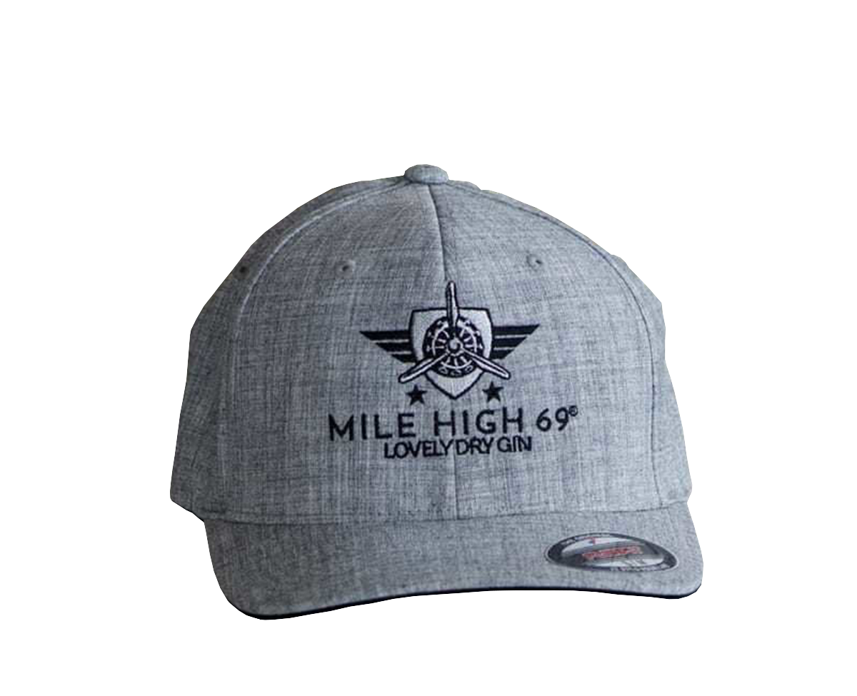Cap - round grey
