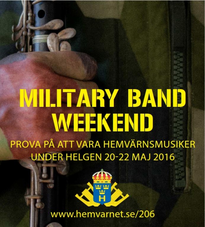 Hv Military Band Weekend Affisch