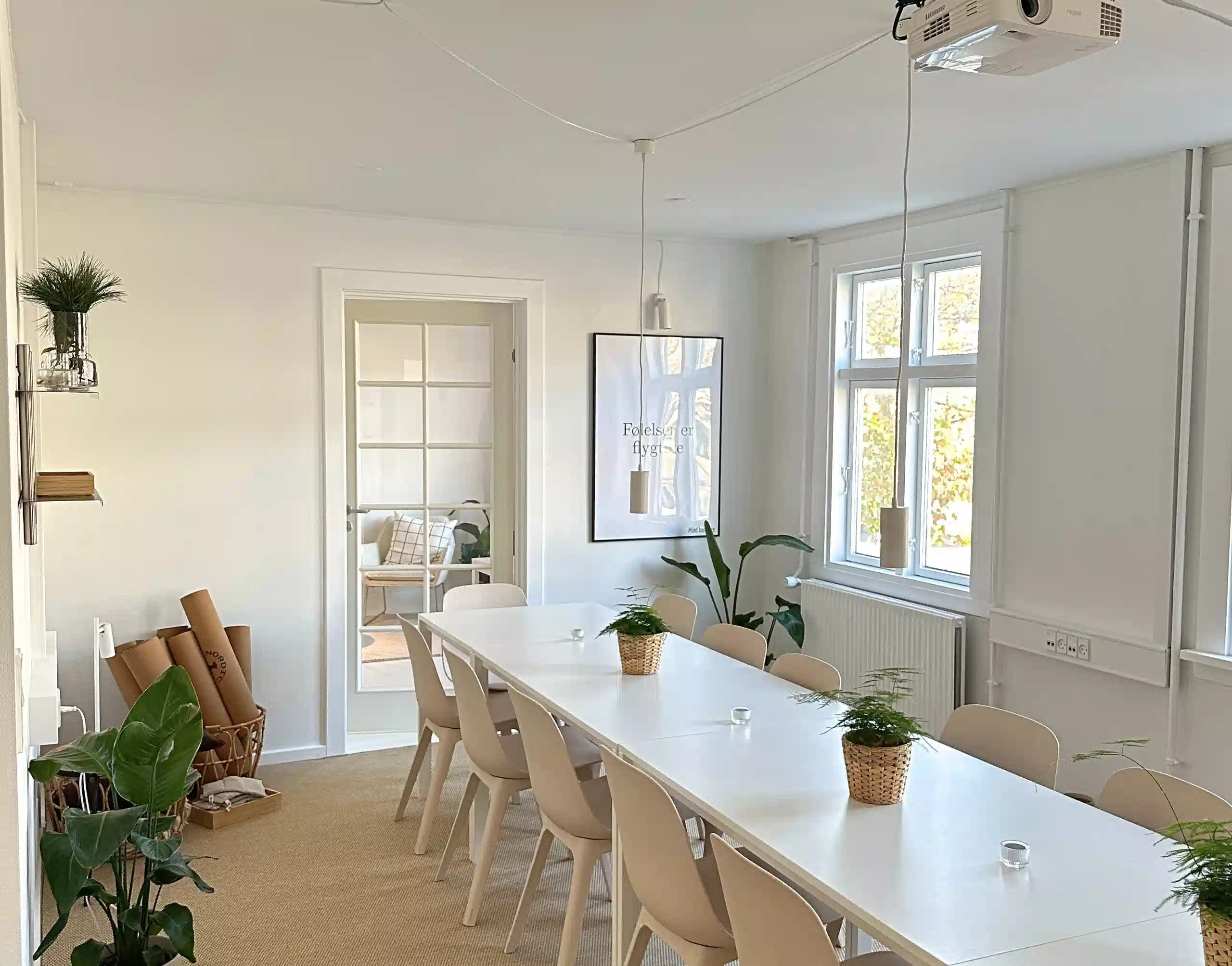 undervisningslokale i Taastrup hos MIND Institute