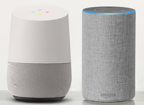 Googles Echo og Amazons Alexa