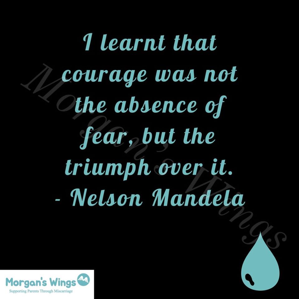 I learned that courage was not the absence of fear, but the triumph over it. Nelson Mandela