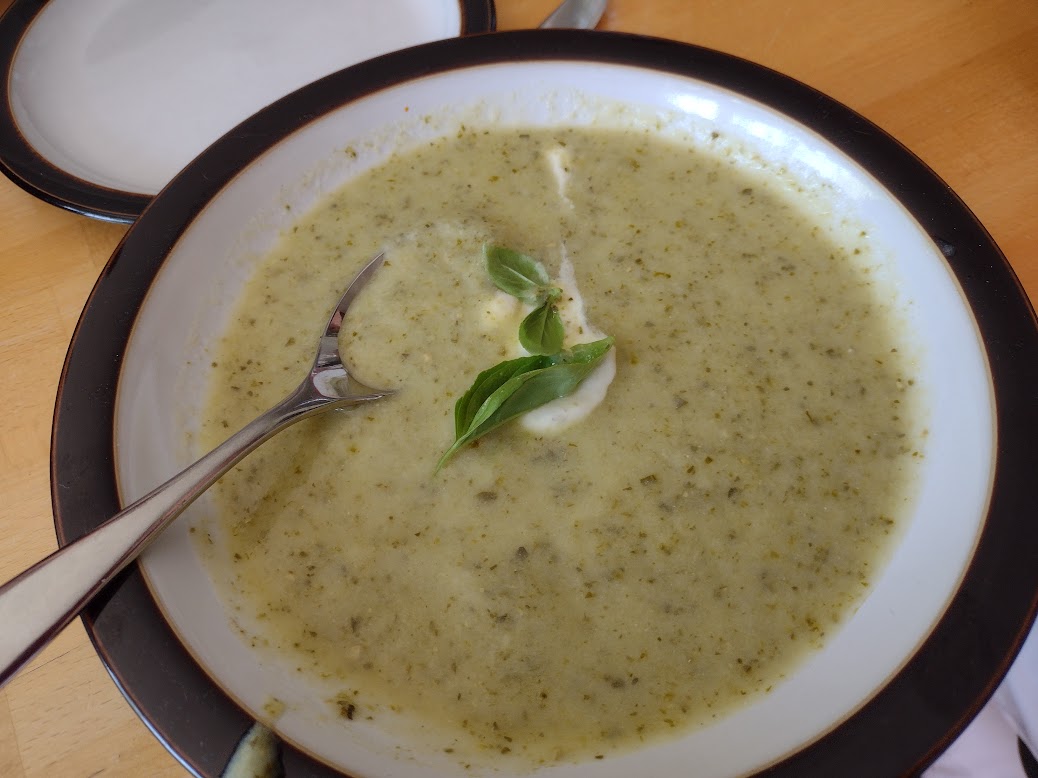 Cold Courgette Soup