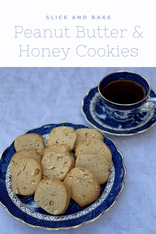 Slice and Bake Peanut Butter and Honey cookies